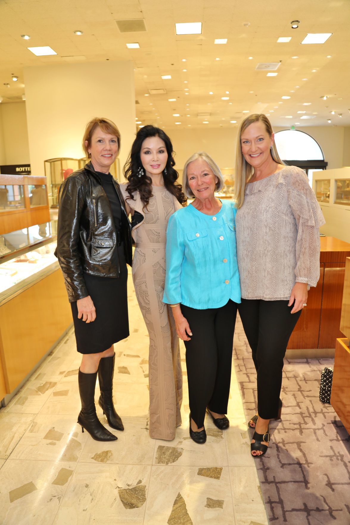 Cheryl DiMauro, manager, Miran Halen, Carol Voss, Julie Catron